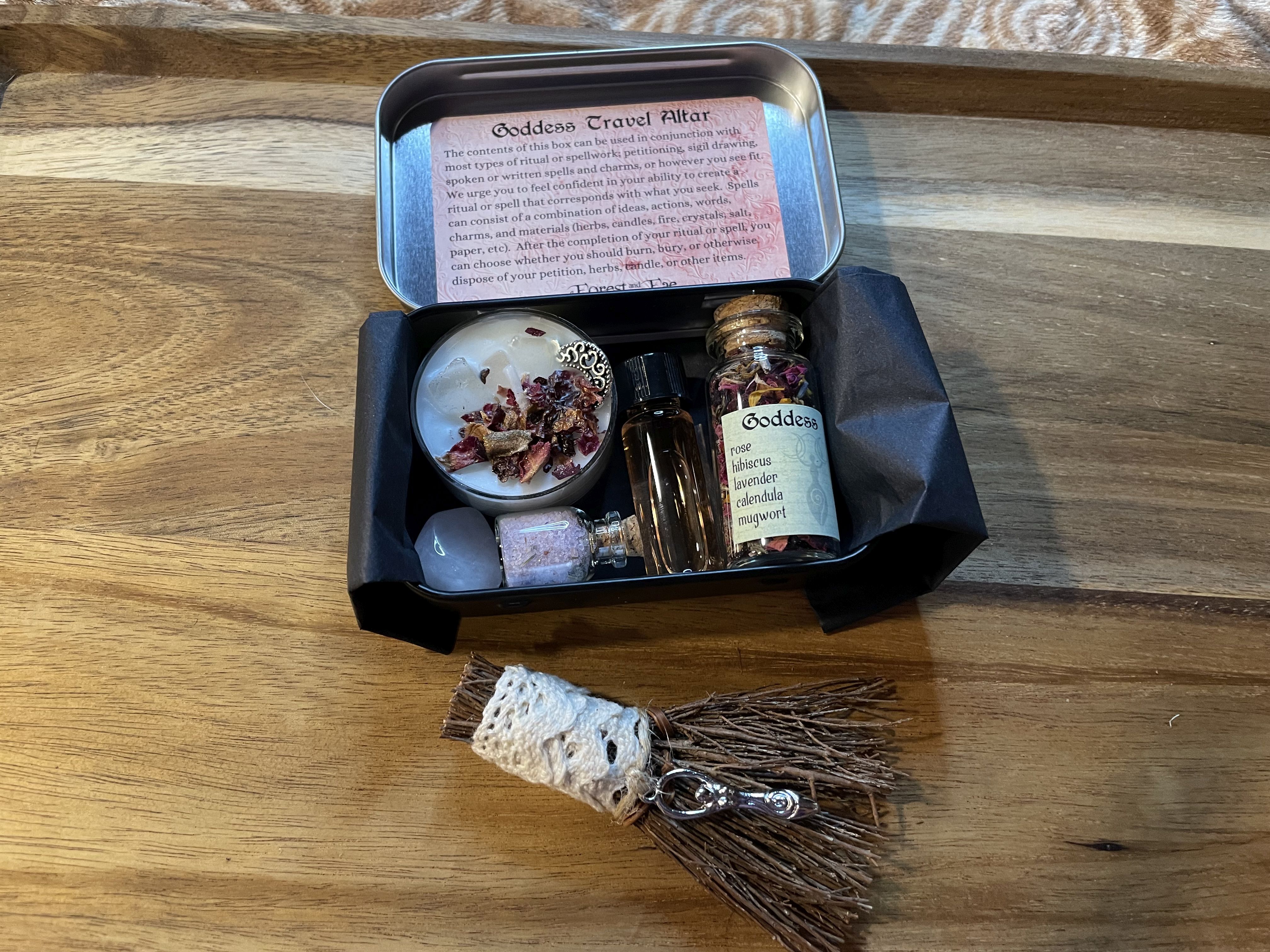 Goddess Travel Altar • Witch Kit